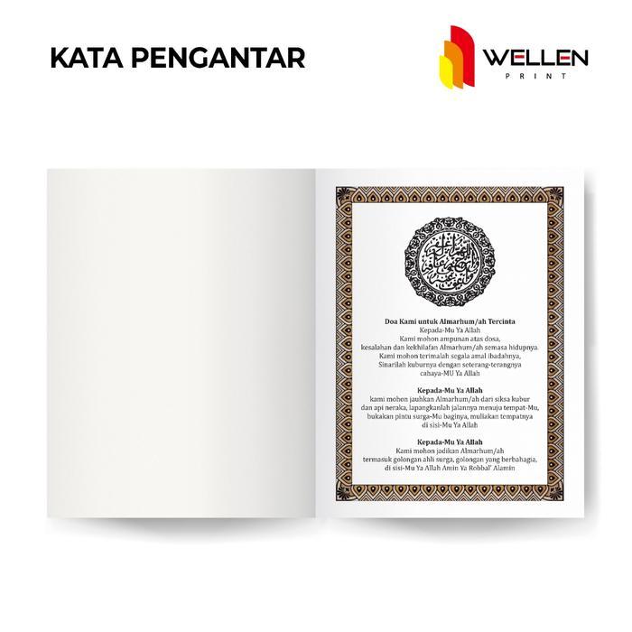 Cetak Buku Yasin Tahlil Softcover / Print Surat Yasin Custom
