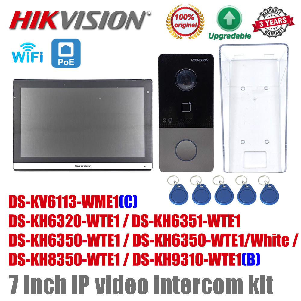 Hikvision DS-KV6113-WPE1 (C),DS-KH6350-WTE1,DS-KH6351-WTE1,DS-KH6320-WTE1,DS-KH8350-WTE1 Wireless
