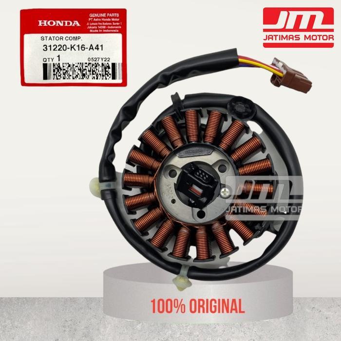 31220-K16-A41 Stator Comp Sensor Ckp Scoopy Fi Esp 2015-2017 K16R Ori Ahm