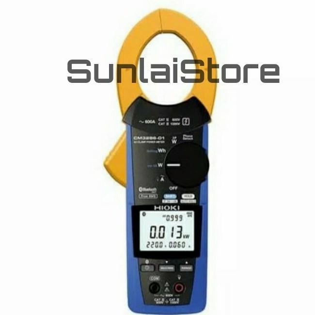Ac Clamp Power Meter Hioki Cm3286-50 Cm 3286-50 True Rms Bluetooth