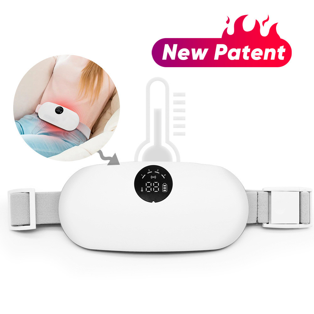 Waist abdominal massager. Electric Heating Pad Cordless Menstrual Heating Pad Heating Belly Wrap