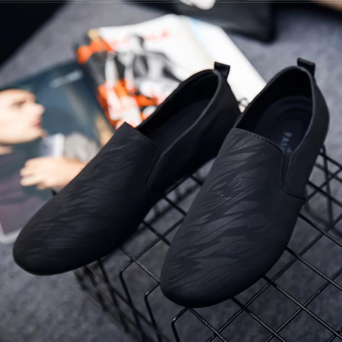 Leedoo Footwear - Sepatu Slip On Pria Casual Model Sepatu Pantofel Kerja