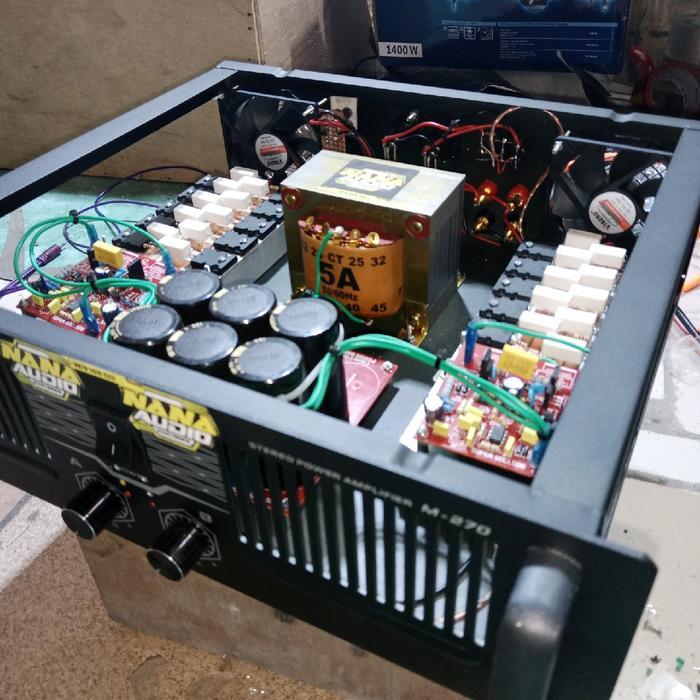 Power amplifier rakitan 5 Amper besar CT 45 - -, -
