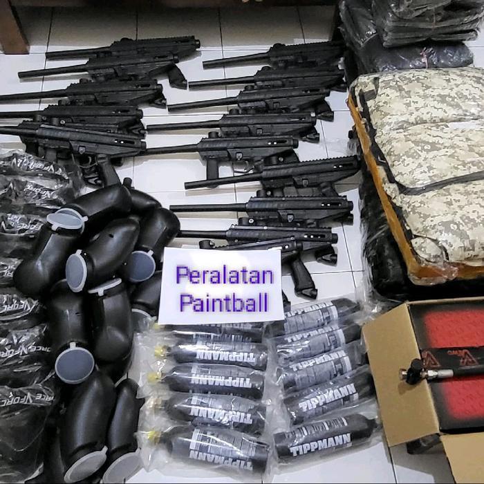 Paket Usaha Paintball Terbaru dengan 10 Unit Marker Lengkap