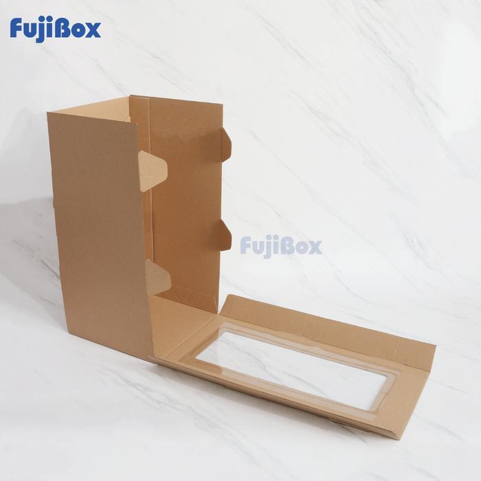 ( 5 Pcs ) KOTAK BOX DUS KUE TART TINGGI 30 x 30 x 45