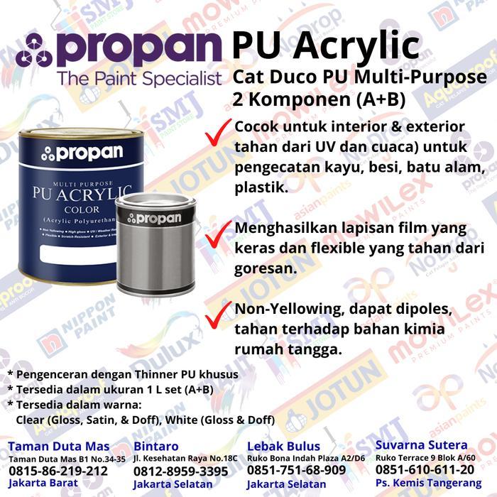 CAT DUCO Polyurethane PROPAN PU PUL 765 2K Clear 5 Liter