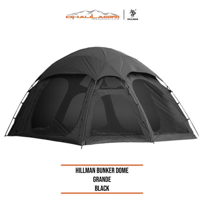 HILLMAN BUNKER DOME GRANDE -TENDA DOME KAPASITAS 6-8 ORANG / TENDA DOUBLE LAYER / TENDA CAMPING DAN