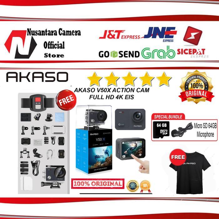 AKASO V50X ACTION CAMERA FULL HD 4K EIS WIRELESS CAM - V 50X