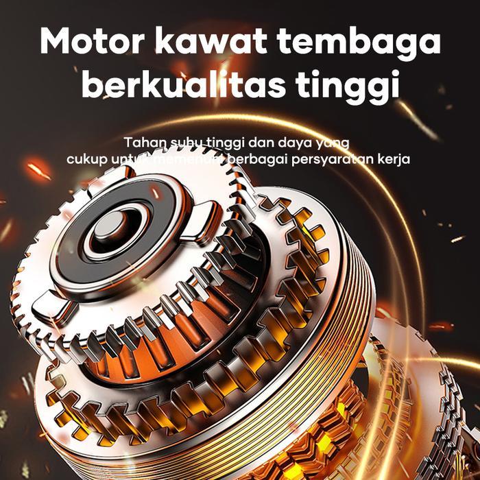 ISKU Mini Grinder Cordless Bor Tuner Mini Set USB Charge 3 Speed Mesin Gerinda Tangan Portable Alat