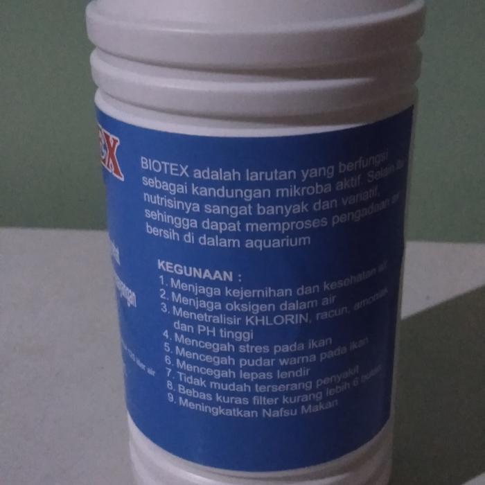 BIOTEX PREMIUM PREBIOTIC, ANTI STRESS, PERAWATAN IKAN KOLAM/AKUARIUM