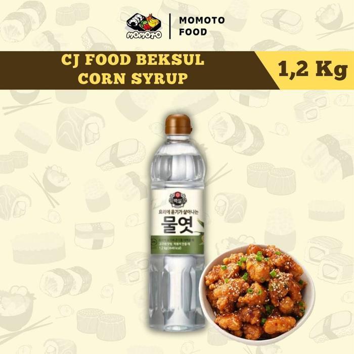 Sirup Jagung Korea Halal Mulyeot Corn Syrup CJ Food Beksul 1,2 kg Oles Ayam Goreng Korea