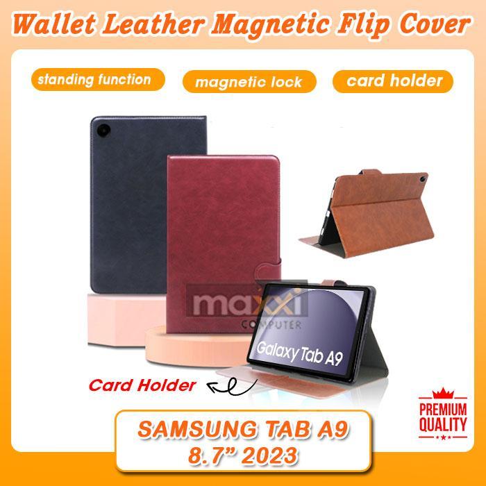 Samsung Tab A9 8.7 Wifi Lte Tablet 2023 Flipcase Case Sarung Kesing Co