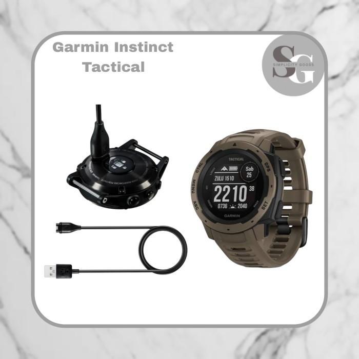 Stok Baru CHARGER CABLE SMART WATCH GARMIN INSTINCT TACTICAL KABEL CASAN JAM