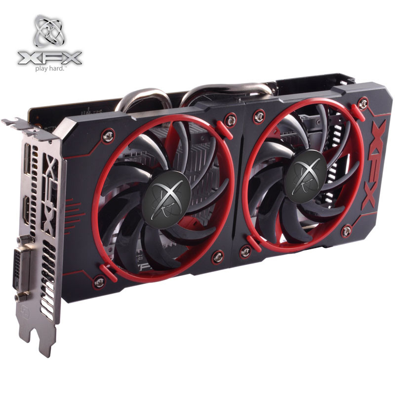 XFX Video Card RX 460 2GB 128Bit GDDR5 Graphics Cards For AMD RX 400 series RX460 2G 7000MHz Desktp 