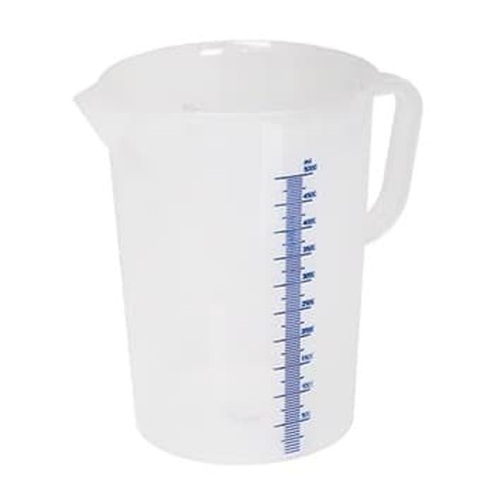 Diskon Gelas Takar Ukur Takaran Plastik 5 Liter Green Leaf/Measuring Jug 5Ltr Termurah