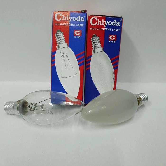 "New" Bohlam Lampu Candle 25W E14 - CHIYODA