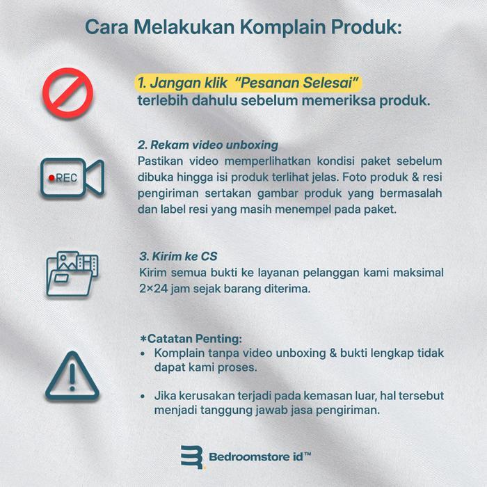 "New" Penambahan Tas Bedcover, Tas Plastik, Mika Bedcover plastik resleting