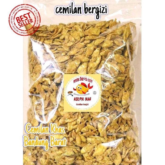 Promo Baby Fish Wader Crispy / Kripik Ikan Crispy 1kg Makanan Food Keripik Cemilan Anak Snack Kids