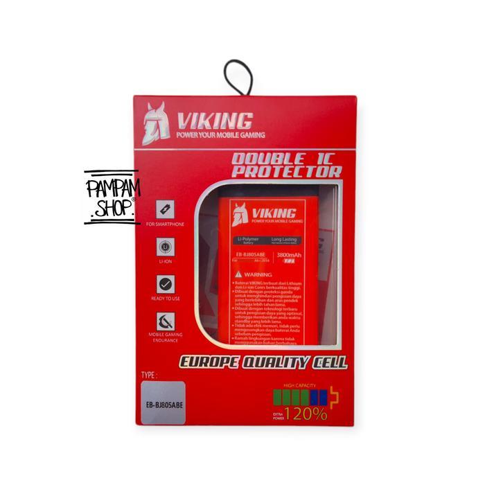VIKING DOUBLE POWER BATERAI EB-BJ805ABE COMPATIBLE FOR SAMSU GALAXY A6 PLUS A6+ A605 J8 PLUS J8+