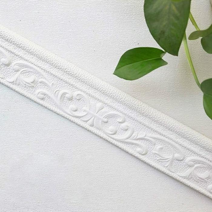 "New" Wallpaper Dinding 3D Wallfoam / Wallpaper Bata putih Foam TEBAL 3&5mm