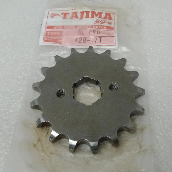 Gear Gir Depan Tajima Racing Variasi Gl Pro Ukuran 17T Termurah Langka