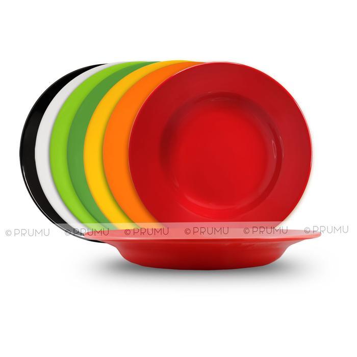 Piring Kecil Melamin 7 inch - Piring Snack - Piring Saji - Piring Kue