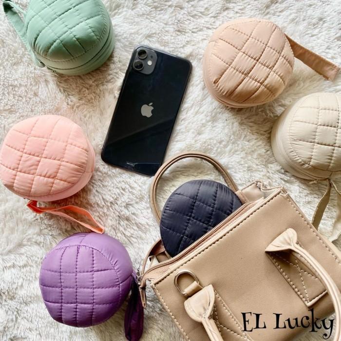 TERMURAH Mukena Alyssa Travel Parasit Korea Premium Mukena Travel Pouch Tas M READY STOCK