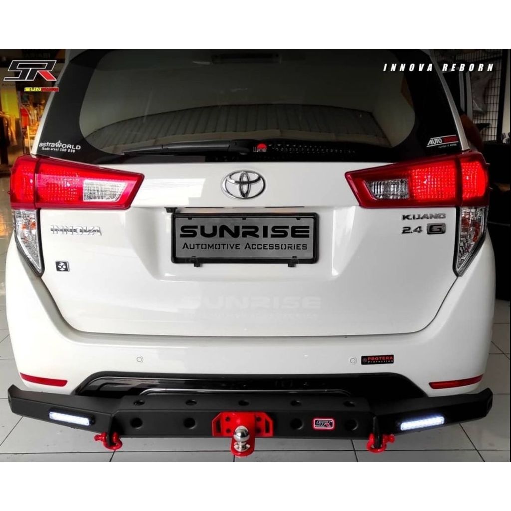 Paket Tanduk Towing Bar All New Rush Terios Model Cobra Besi Pelindung Bumper Mobil Depan Belakang