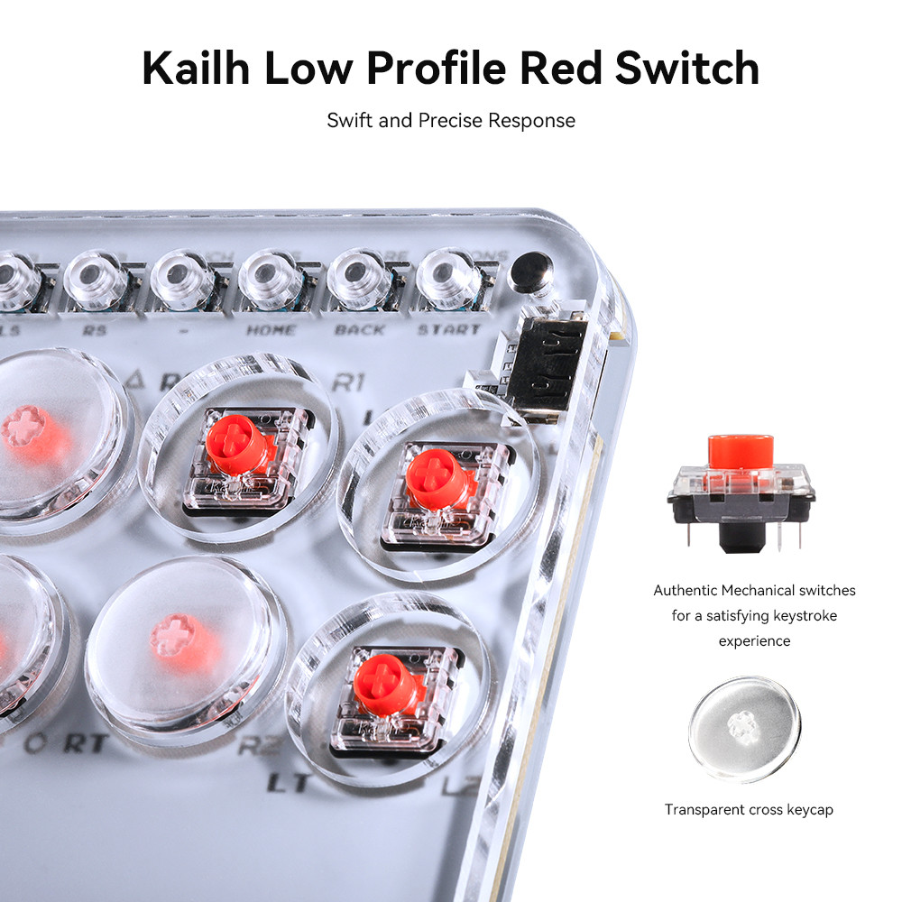 Haute42 Arcade Hitbox Controller Fight Stick PC Joystick Hitbox Controller Keyboard For Ps4 /