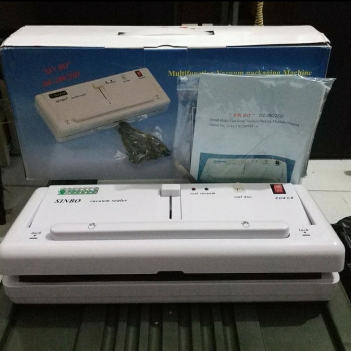VACUUM SEALER SINBO DZ-280 / VACUM SEALER MAKANAN PRESS PLASTIK DZ280