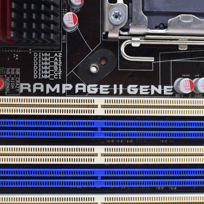 X58 Motherboard LGA 1366 ASUS Rampage II Gene R2G Motherboard DDR3 24GB support Core i7 940 980 930