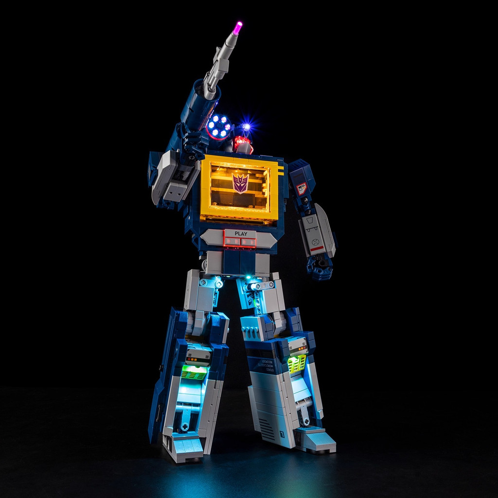 No Model LED Lighting Set Suitable for LEGO Transformers: Soundwave 10358(Not Include Building