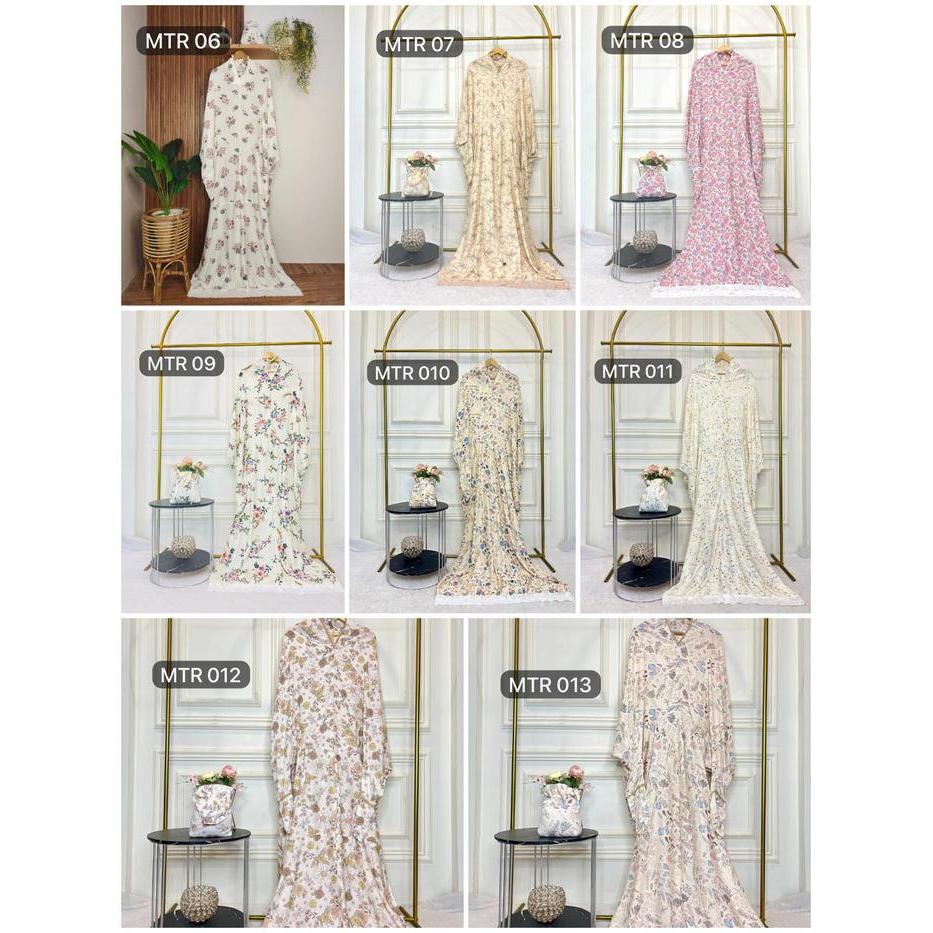 Mukena Terusan Motif Dewasa Rayon Premium mukena terusan mukena rayon