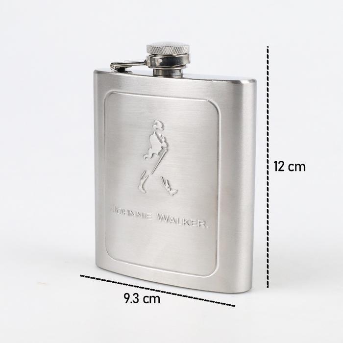 Best Seller Hip Flask Botol Minum Keras Wine Bir Alkohol Liquor Tempat Minuman 7Oz Original
