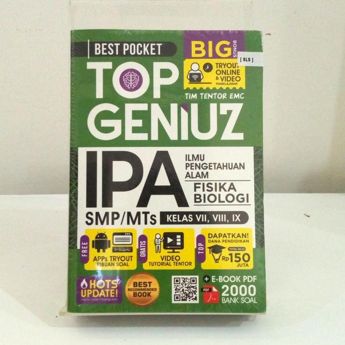 SIAPKIRIM BEST POCKET TOP GENIUS IPA SMP MTS READY STOCK