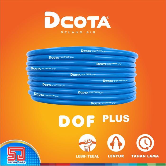 Selang Air 1/2" DCOTA Dof PLUS Biru Slang Taman Setengah Inch Flexible