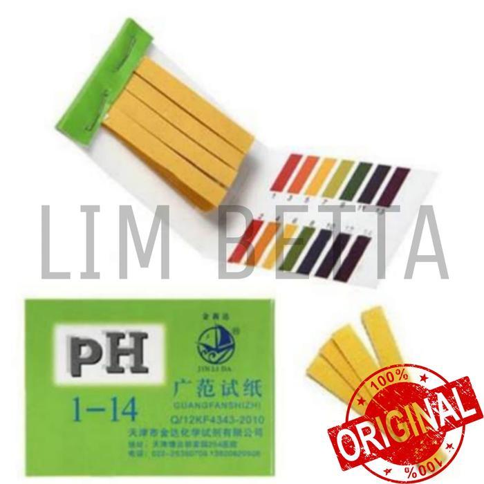 JTTOP" KERTAS LAKMUS / KERTAS PH / PH TESTER / KERTAS PENGUKUR PH AIR