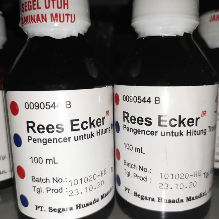JTTOP" REAGEN REES ECKER 100 ML INDO REAGEN TROMBOSIT RE (REESECKER) 100ML