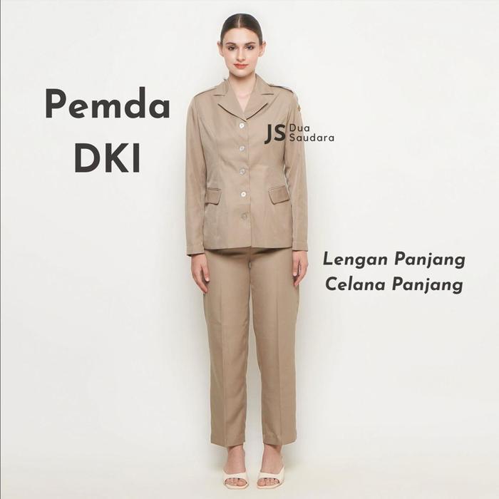 ORIGINAL PEMDA I JAKARTA WANITA TERBARU / PEMDA MUDA / PEMDA TERBARU BAHAN PREMIUM STELAN CELANA