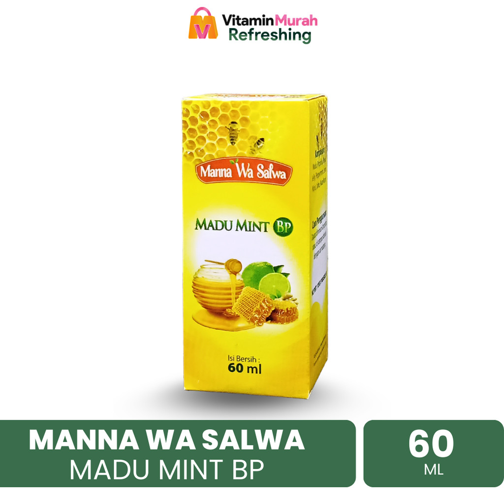 MANNA WA SALWA MADU MINT BP ISI 60 ML