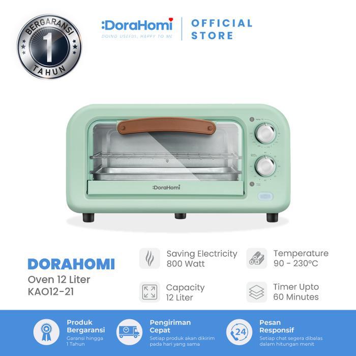 Rinnai Electronic - Garansi Dorahomi Oven Listrik Low Watt Electric Open Pemanggang Kue Daging Alat
