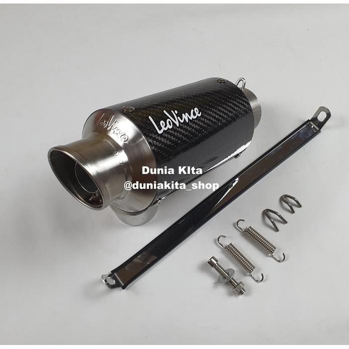 Knalpot Leovince Gp Corsa Carbon Evo Short