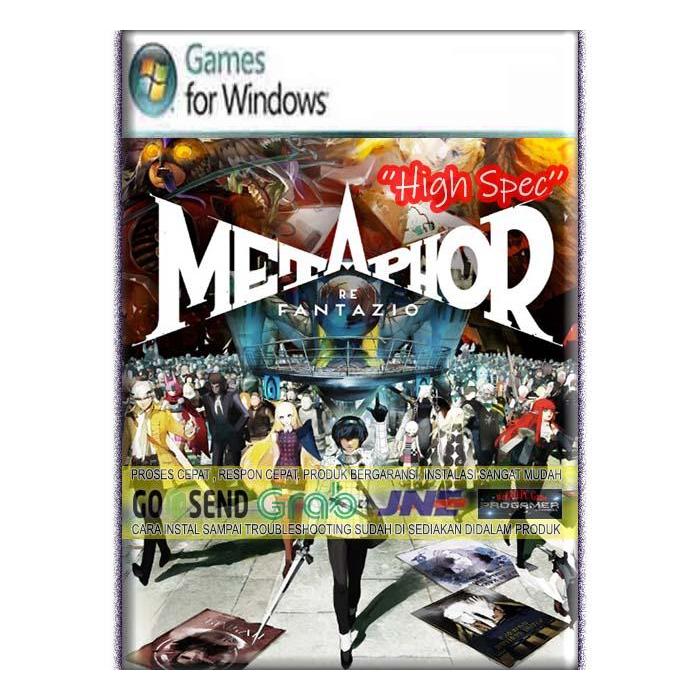 Terlaris Metaphor ReFantazio - PC GAME - GAME PC LAPTOP - GAMING - GAME - PC GAMERS SALE
