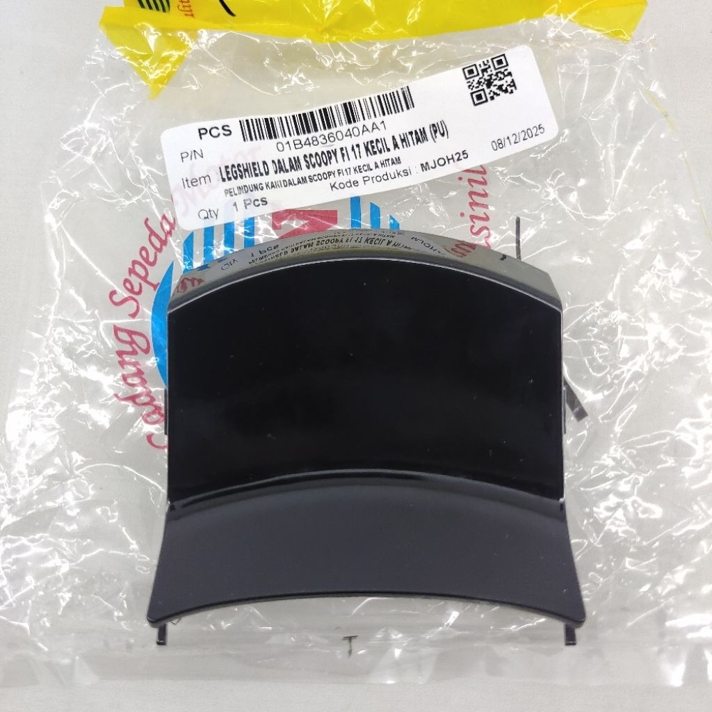 Legshield Dalam KECIL SCOOPY FI 2017 2018 2019 2020 HITAM Original WIN / Legsil Legshield dalam