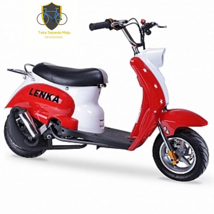 Motor Mini Anak LENKA SCOOPY 50CC SC01 MESIN 2 TAK PULLSTART Termurah