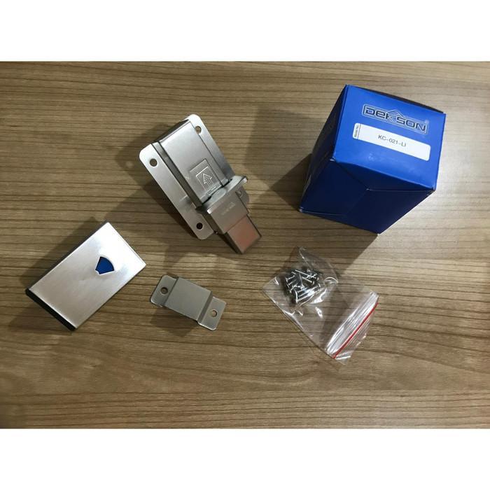 KUNCI LAVATORI DEKKSON KLV 021LI SSS Handle Kunci Slot Geser WC Dekson Kualitas Premium