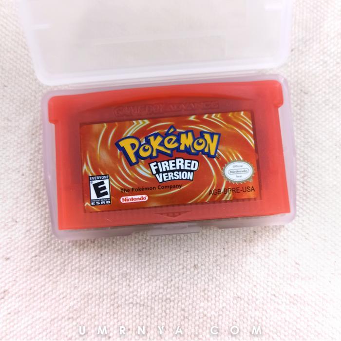 Kaset Pokemon Fire Red GBA NINTENDO GAMEBOY MICRO GBM SP CASE FireRed