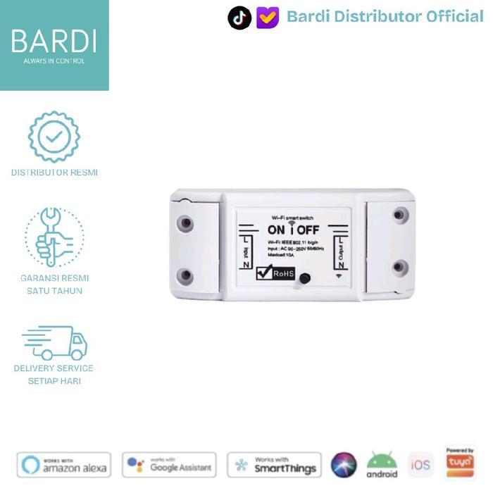 [] BARDI BREAKER ON OFF SAKLAR WIFI SWITCH IOT SMART HOME