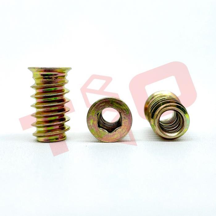 Mur Nanas M6X20 Od Besi - Nanas 6X20 - Mur Insert Nut 6Mm - Mur Cakar