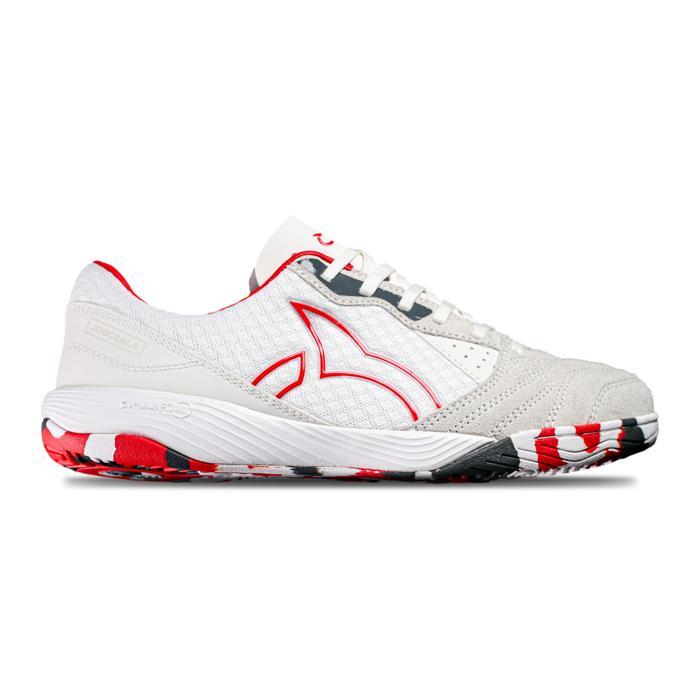 SEPATU FUTSAL ORTUSEIGHT X RANK SPORTS JOGOSALA ASCEND SE - WHITE/ORTRED/GREY